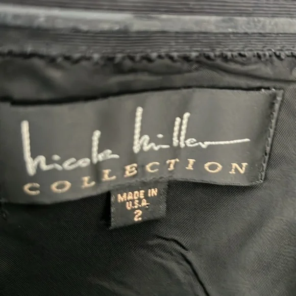 NWT Nicole Miller Vintage 100% Silk Strapless Floral Mini /Tunic Dress - Picture 8 of 13